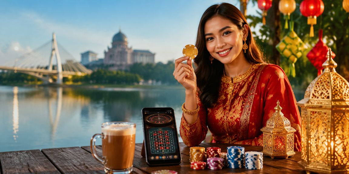 Log masuk akaun 46100 melalui telefon pintar di Malaysia